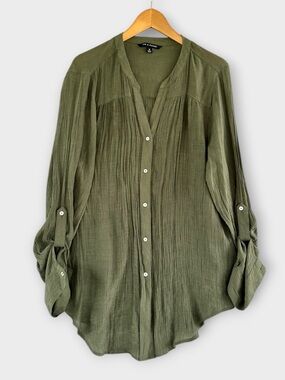 🎉5 for $45🎉 Zac & Rachel top blouse shirt size XL